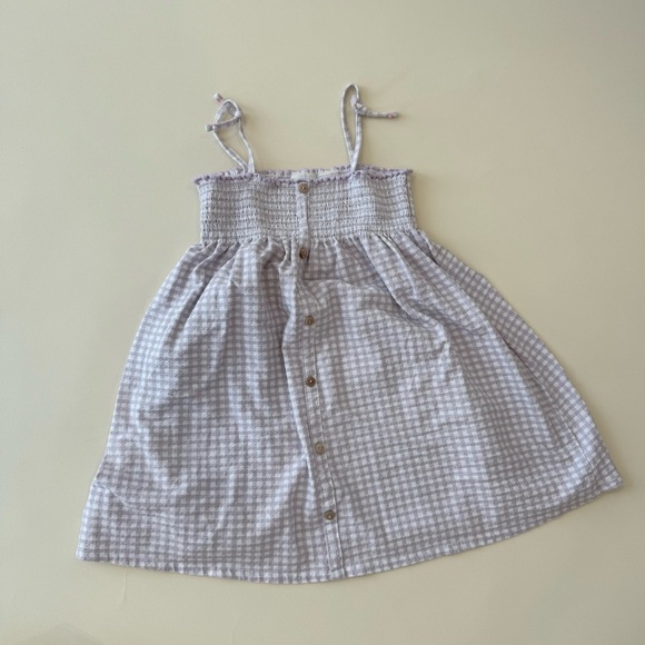 Zara Other - Zara Kids Lavender Gingham Dress